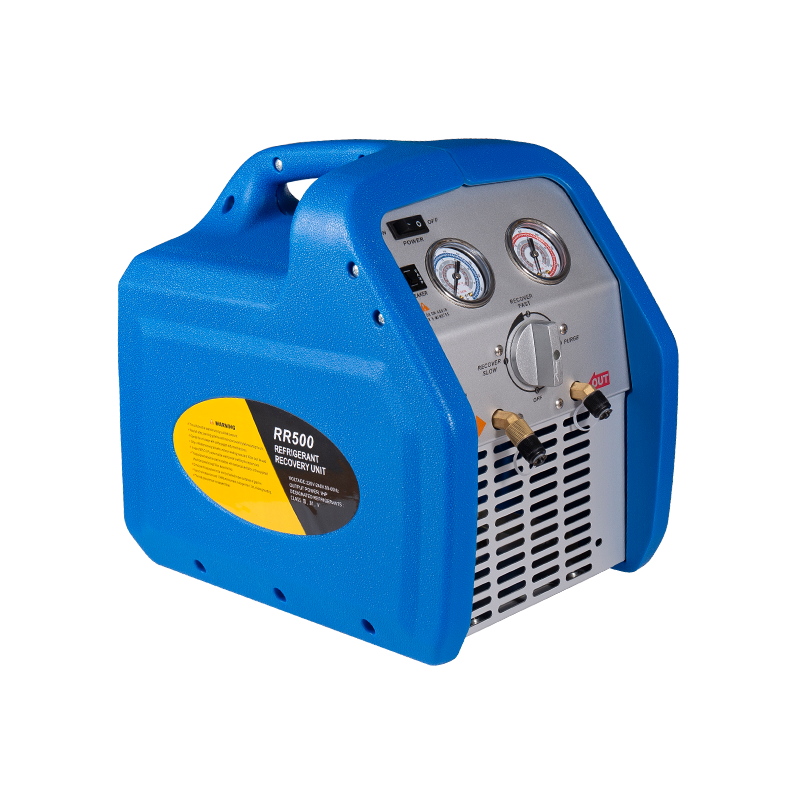 Hűtőközeg -helyreállítási és újrahasznosító gép